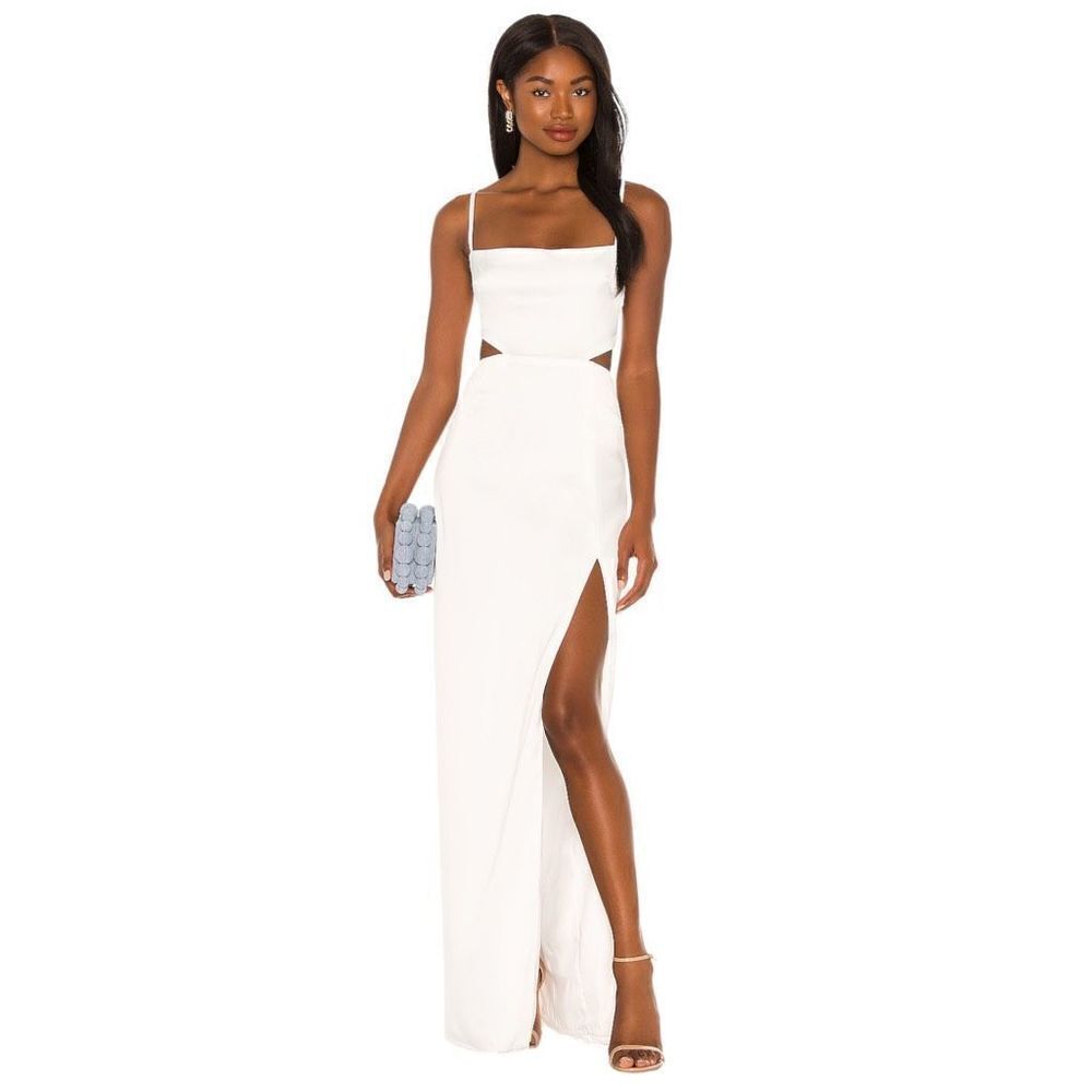 Nookie Stella Cut Out‎ Gown in Ivory